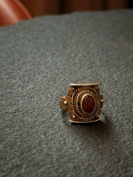 Agate Ring - To Be Styled With The Scarf!